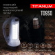 TITANUM TLF-T09SO - Портативний ліхтарик із сонячною батареєю