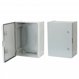 ERKA 025 Щит з монтажною панеллю, опалові дверцята, IP 65