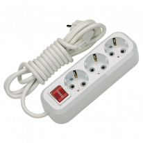 Makel MGP214 Удлинитель 3*5 м с заземлением и выключателем