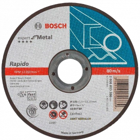 Bosch 125 х 1 мм (2608603396) - Круг відрізний