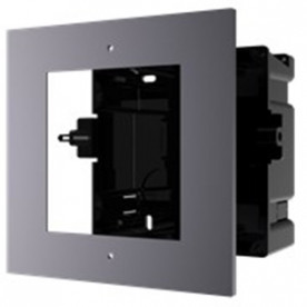 Врізна монтажна рамка на 1 модуль Hikvision DS-KD-ACF1/PLASTIC