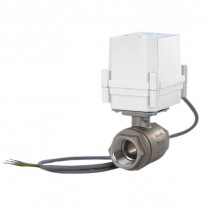 Кран шаровый с электроприводом Gidrolock Professional Bugatti 1/2″ (12VDC)