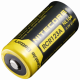 Nitecore NL166 3.7V (650mAh) - Акумулятор літієвий 16340 (RCR123A)