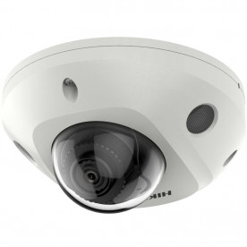 Hikvision DS-2CD2523G2-IS(D) (2.8 мм) - 2 Мп фиксированная мини-купольная сетевая камера AcuSense со встроенным микрофоном