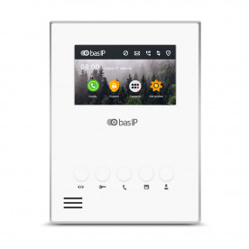 IP відеодомофон BAS-IP АU-04LA Білий