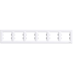 Schneider Electric ASFORA EPH5800621 Рамка 6-местная горизонтальная белая