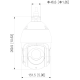 Dahua Technology DH-SD4E425GB-HNR-A-PV1 - 4 Мп сетевая Starlight IR WizSense PTZ камера с зумом 25x