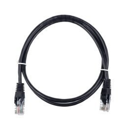 Kingda PAUT3100-BK Патч-корд UTP, 1м, кат. 5e, черный