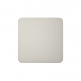 Ajax SoloButton (1-gang/2-way) Oyster/Устрична - Кнопка для одноклавішного чи прохідного вимикача