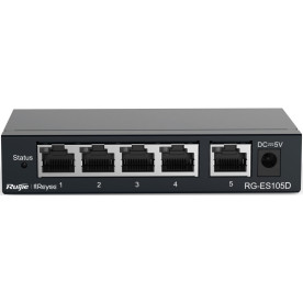 Ruijie Reyee RG-ES105D - 5-портовый неуправляемый коммутатор 10/100 Мбит/с