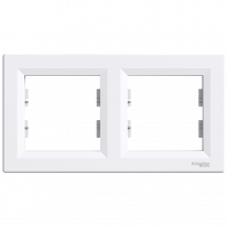 Schneider Electric ASFORA EPH5800221 Рамка 2-местная горизонтальная белая