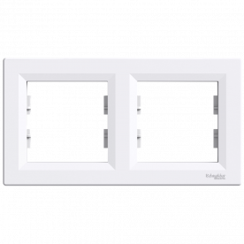 Schneider Electric ASFORA EPH5800221 Рамка 2-местная горизонтальная белая