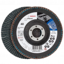 Bosch X571 125 мм K40 (2608606922) - Лепестковый шлифкруг