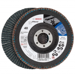 Bosch X571 125 мм K40 (2608606922) - Лепестковый шлифкруг