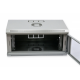 Шафа 19" 4U, 600x350x284мм (Ш*Г*В), економ, акрилове скло, сіра UA-MGSWL435G