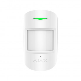 Комбінований датчик руху і розбиття Ajax CombiProtect Білий