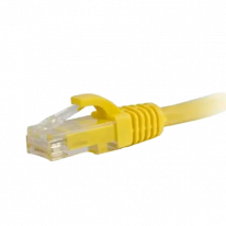 Патч-корд литий жовтий UTP Hypernet PC-UTP-1M-YL RJ45 1m, кат. 5Е