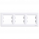 Schneider Electric ASFORA EPH5800321 Рамка 3-местная горизонтальная белая