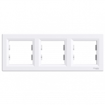 Schneider Electric ASFORA EPH5800321 Рамка 3-местная горизонтальная белая