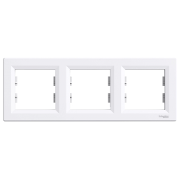 Schneider Electric ASFORA EPH5800321 Рамка 3-местная горизонтальная белая