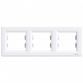 Schneider Electric ASFORA EPH5800321 Рамка 3-местная горизонтальная белая