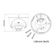 Hikvision DS-2CD1343G2-LIUF (2.8 мм) - 4 Мп купольная сетевая камера