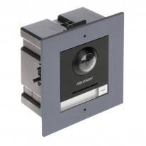Модуль вызывной IP панели + врезная рамка Hikvision DS-KD8003-IME1/FLUSH