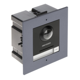 Модуль вызывной IP панели + врезная рамка Hikvision DS-KD8003-IME1/FLUSH