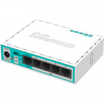 MikroTik hEX lite (RB750r2) - 5-портовый маршрутизатор