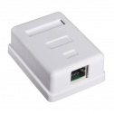 Hypernet MB-STP1 Розетка 1 порт экранированная RJ45 STP белая