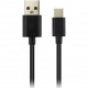Canyon UC-2B Чорний (USB Type C - USB 2.0, 2 м) - Кабель для заряджання пристроїв i синхронiзацiї даних