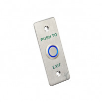 Кнопка выхода Yli Electronic PBK-814A(LED) с LED-подсветкой