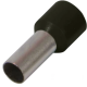 Enext e.terminal.stand.e7508.black 0.75 кв.мм Изолированный наконечник втулковый черный