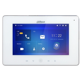 7-дюймовый цветной внутренний Wi-Fi IP монитор Dahua Technology DHI-VTH5221DW-S2